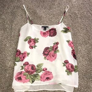 Forever 21 white tank top